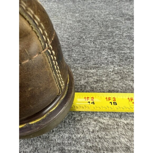 ✅VTG Y2K Doc Dr Martens Brown Leather Boots Mens 12 Crazy Horse *SEE MEASUREMENT - Picture 2 of 13